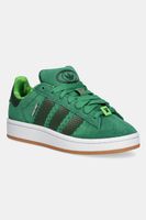 adidas Originals sneakers de piele întoarsă pentru copii CAMPUS 00s culoarea verde, JS3778
