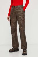 Herskind pantaloni de piele