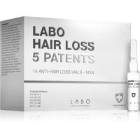 Labo Hair Loss 5 Patents intensywna kuracja przeciw wypadaniu włosów dla mężczyzn 14x3,5 ml