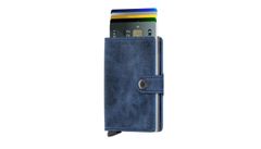 Secrid Miniwallet Vintage Blue Unisex - Peňaženka Secrid - Modrá - MV-Blue-One-size - Size: One size