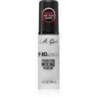 L.A. Girl Cosmetics PRO. Color baza de machiaj pentru uniformizarea nuantei tenului culoare White 30 ml