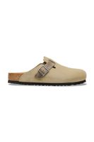 Birkenstock šľapky mules pánske semišové Boston
