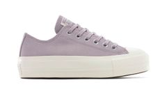Converse Chuck Taylor All Star Lift Platform Colorful Suede - Dámske - Tenisky Converse - Fialové - A15532C - Veľkosť: 37