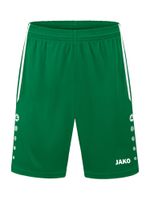 JAKO Sportske hlače  zelena / bijela