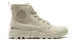 Palladium Pampa Hi Zip Organic Sahara M Unisex - Topánky Palladium - Svetlohnedá - 79101-210-M-5.5 - Size: 5.5