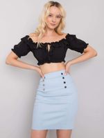 Skirt-LK-SD-506838.26-Light Blue