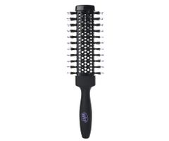 Štvorhranná fúkacia kefa pre efekt plážových vĺn Wet Brush Beach Waves Round Brush - čierna + darček zadarmo