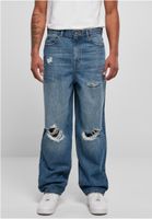 Men's Distressed 90's Jeans Blue