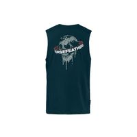 HORSEFEATHERS Tílko Orbit - pond BLUE velikost XL
