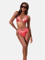 Lipsy Bikini gornji dio  ljubičasta / roza / crvena