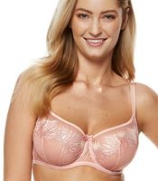 Gorteks Mable soft bra with embroidery pink