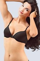 Vyztužená podprsenka Gina 17000P - Push-up Černá 85C