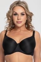 Hladká vyztužená podprsenka Biggi Bonita - spacer Černá 75D