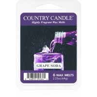Country Candle Grape Soda vosek za aroma lučko 64 g