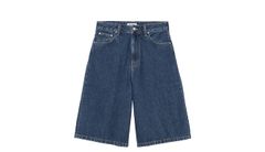 Carhartt WIP W' Belmont Short Dámske - Šortky Carhartt WIP - Modrá - I036598_01_06-S - Size: S