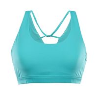 Women's sports bra ALPINE PRO BRATA ceramic