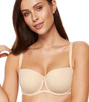 Gorteks Zara smooth padded bra beige