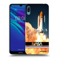 Silikónový čierny obal pre Huawei Y6 2019 - Space Shuttle