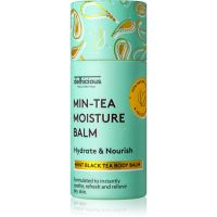 delhicious MIN-TEA MOISTURE BALM Интензивен възстановяващ балсам за тяло за суха и чувствителна кожа 70 гр.