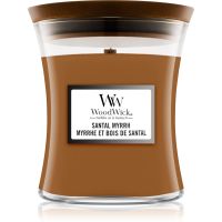 Woodwick Santal Myrrh vonná svíčka 275 g