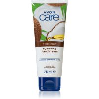 Avon Care Coconut feuchtigkeitsspendende Creme für Hände und Fingernägel 75 ml