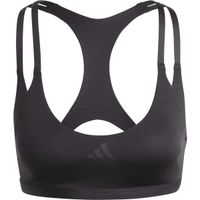 adidas AEROIMPACT LUXE TRAINING LIGHT-SUPPORT Дамско фитнес бюстие, черно, размер