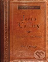 Jesus Calling, Large Text Brown Leathersoft, with Full Scriptures - kniha z kategorie Filozofie