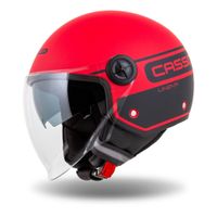 Moto přilba Cassida Handy Plus Linear červená matná/černá XXL (61)