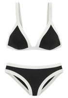 VENICE BEACH Sportski bikini  crna / bijela
