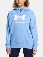 Under Armour UA Rival Fleece Big Logo Hdy Majica dugih rukava plava