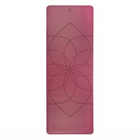 Bodhi Yoga Bodhi PHOENIX FLOWER neklizajuća joga prostirka  185 x 66 cm x 4mm Boja: Dark Purple- zánovná