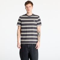 T-shirt FRED PERRY Fine Stripe T-Shirt Anchor Grey XL