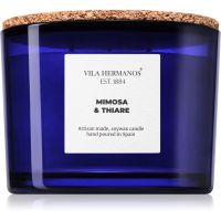 Vila Hermanos Apothecary Cobalt Blue Mimosa & Thiare aроматична свічка 350 гр