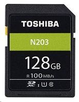 TOSHIBA SDXC karta 128GB N203, UHS-I, Class 10