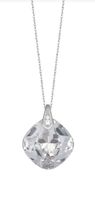 Preciosa Náhrdelník s čirým krystalem Brilliant Rose 6011 00 (řetízek, přívěsek)