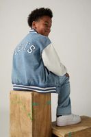 Levi's Detská rifľová bunda Levi's DENIM BOMBER JACKET