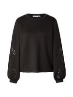 VILA Sweater majica 'VISandy'  crna
