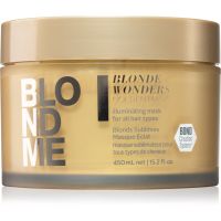 Schwarzkopf Professional Blondme Blonde Wonders nährende Maske für glattes und glänzendes Haar 450 ml