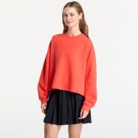 Bluza Nike 24.7 ImpossiblySoft Women's Dri-FIT Oversized Crew-Neck Top Lt Crimson/ University Red S