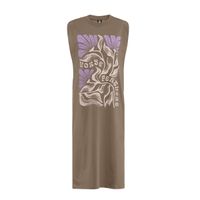 HORSEFEATHERS Šaty Breeda - fossil BEIGE velikost L