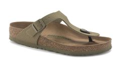 Birkenstock Gizeh Vegan Textile Regular Fit Unisex - Sandale Birkenstock - Zelena - 1023929-4.5 - Size: 4.5
