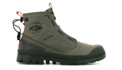 Palladium Pampa Travel Lite Dusky Green - Pánske - Tenisky Palladium - Zelené - 77039-308-M - Veľkosť: 37
