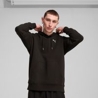 Puma WARDROBE ESS Relaxed Hoodie Herren | Mit Plain | Black | Größe: 3XL