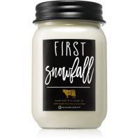 Milkhouse Candle Co. Farmhouse First Snowfall świeczka zapachowa Mason Jar 369 g