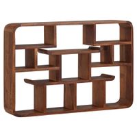 MID.YOU NÁSTENNÝ REGÁL, farba indického palisandra