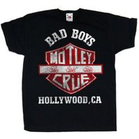 Kinder T-Shirt Mötley Crüe - Schlecht Jungen Schild Jugend - ROCK OFF 11-12