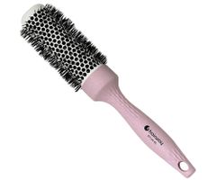 Okrúhla kefa z organického materiálu s nylonovými štetinami Hairway Organica - fialová, 33 mm (07156-06) + darček zadarmo