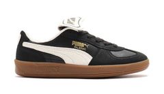 Puma Palermo Premium Puma Black - Pánske - Tenisky Puma - Čierne - 401744-02 - Veľkosť: 42