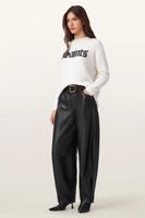 AllSaints pantaloni de piele JETT