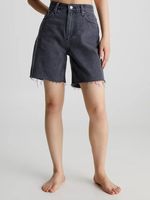 Calvin Klein Jeans Mom Shorts Schwarz